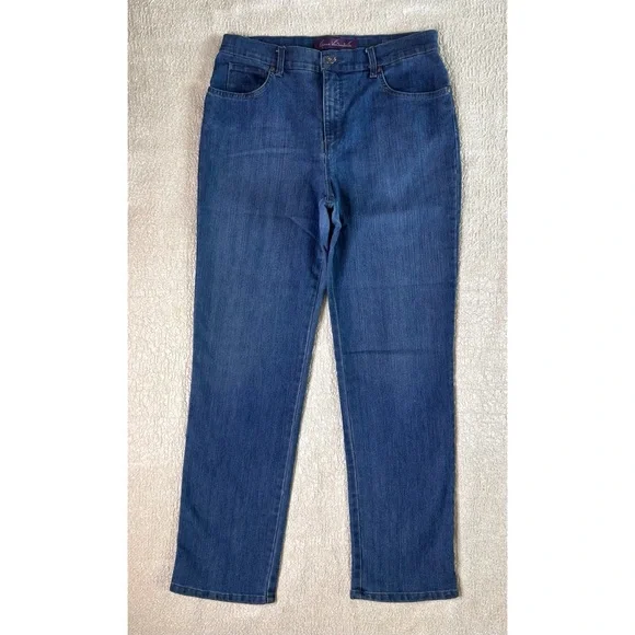 Gloria Vanderbilt Amanda Straight Leg Jeans Size 8 New. - Picture 1 of 4